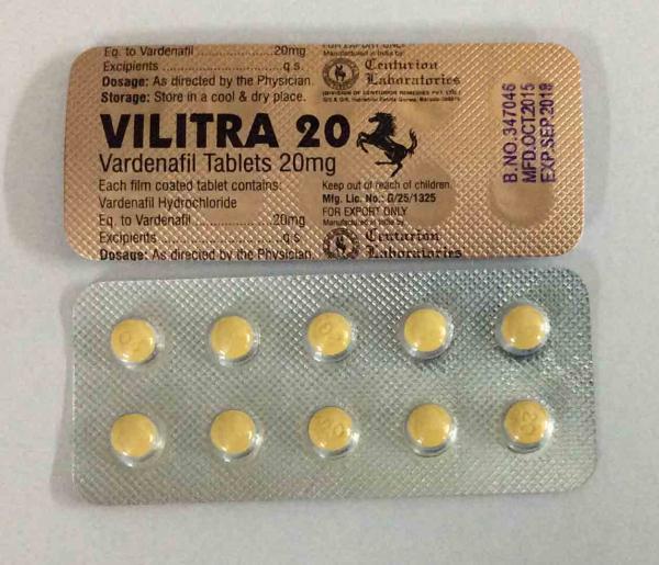 Vilitra 20 mg_ 100