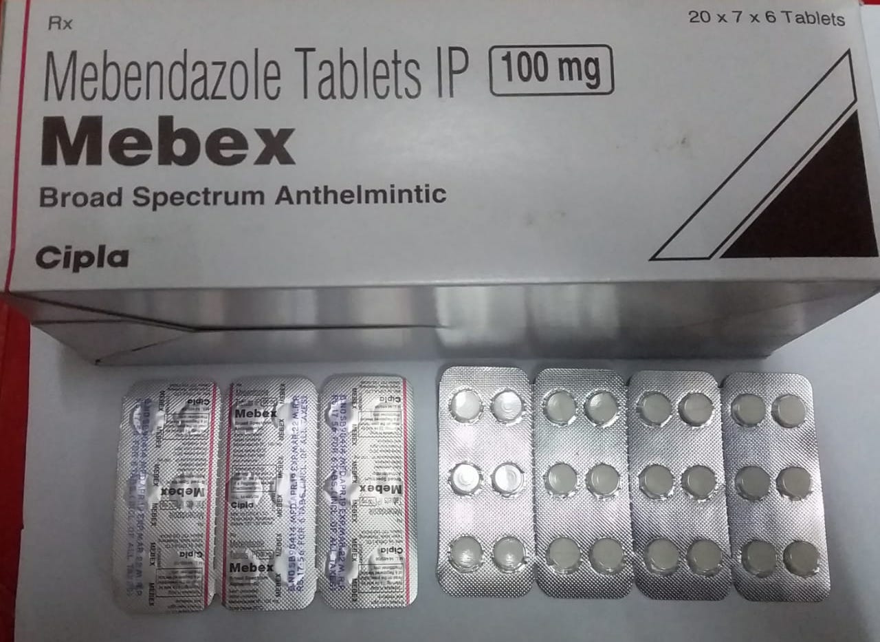 Mebex 6 tabs/blister 100 mg_100