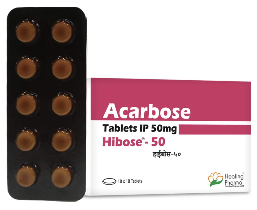 Hibose 50 mg 100